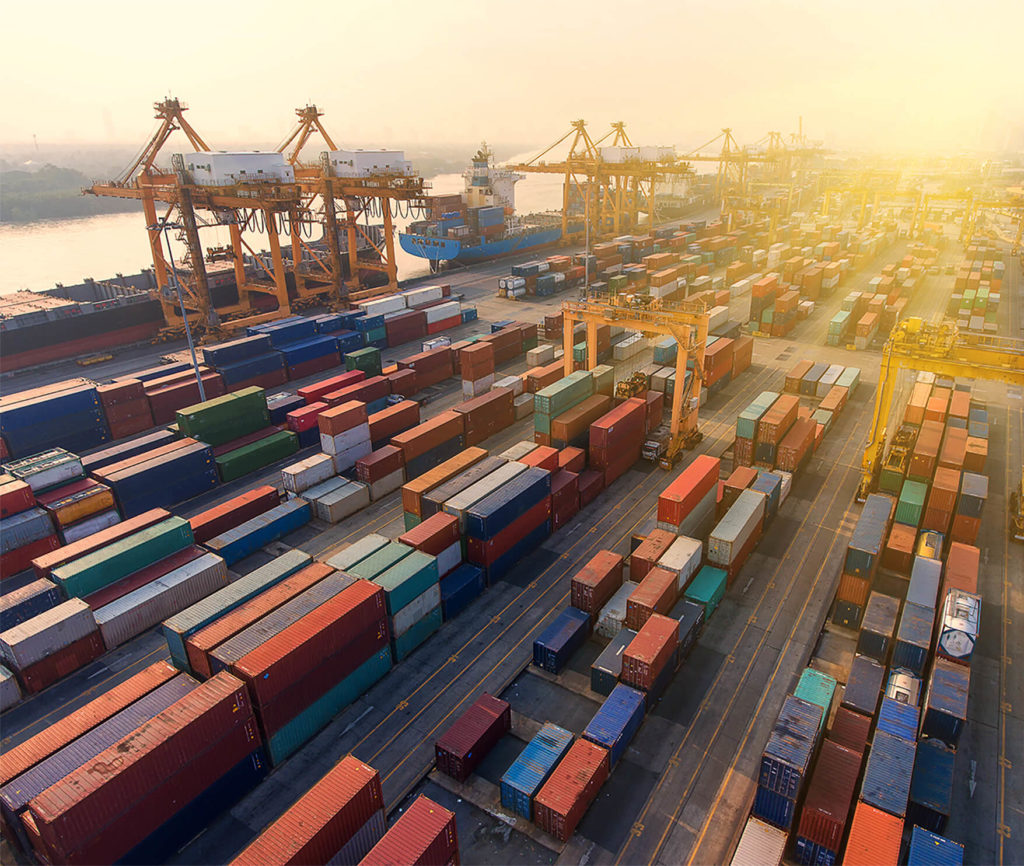 shipping yard