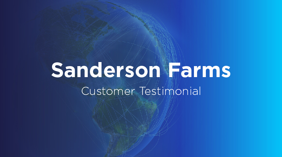 Sanderson Farms Customer Testimonials Transportation Management