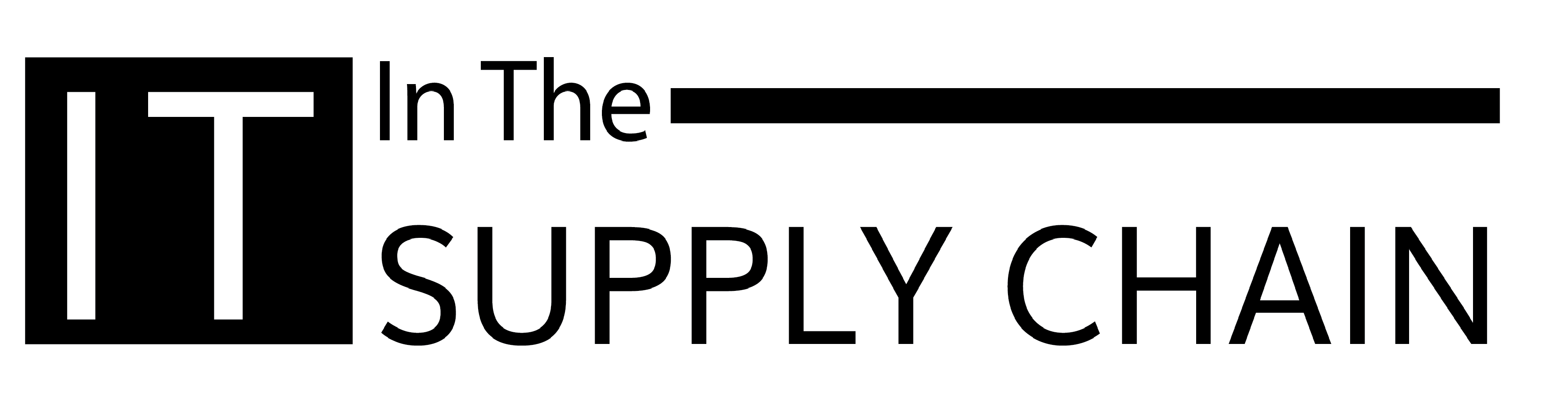 IT in the supply chain logo